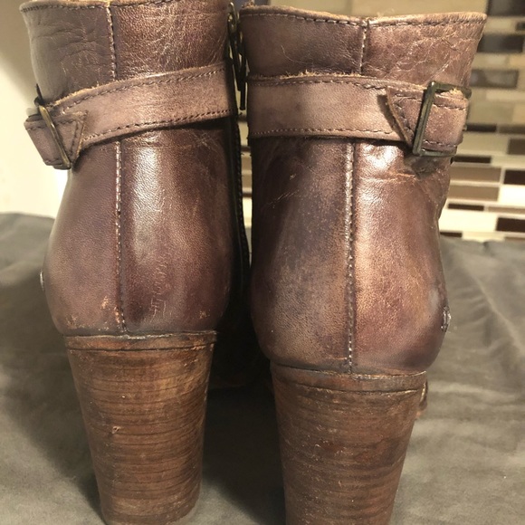 Bed Stu Isla Brown Leather booties, excellent condition - Picture 4 of 6